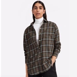 Everlane The Lightweight Flannel Plaid Shirt